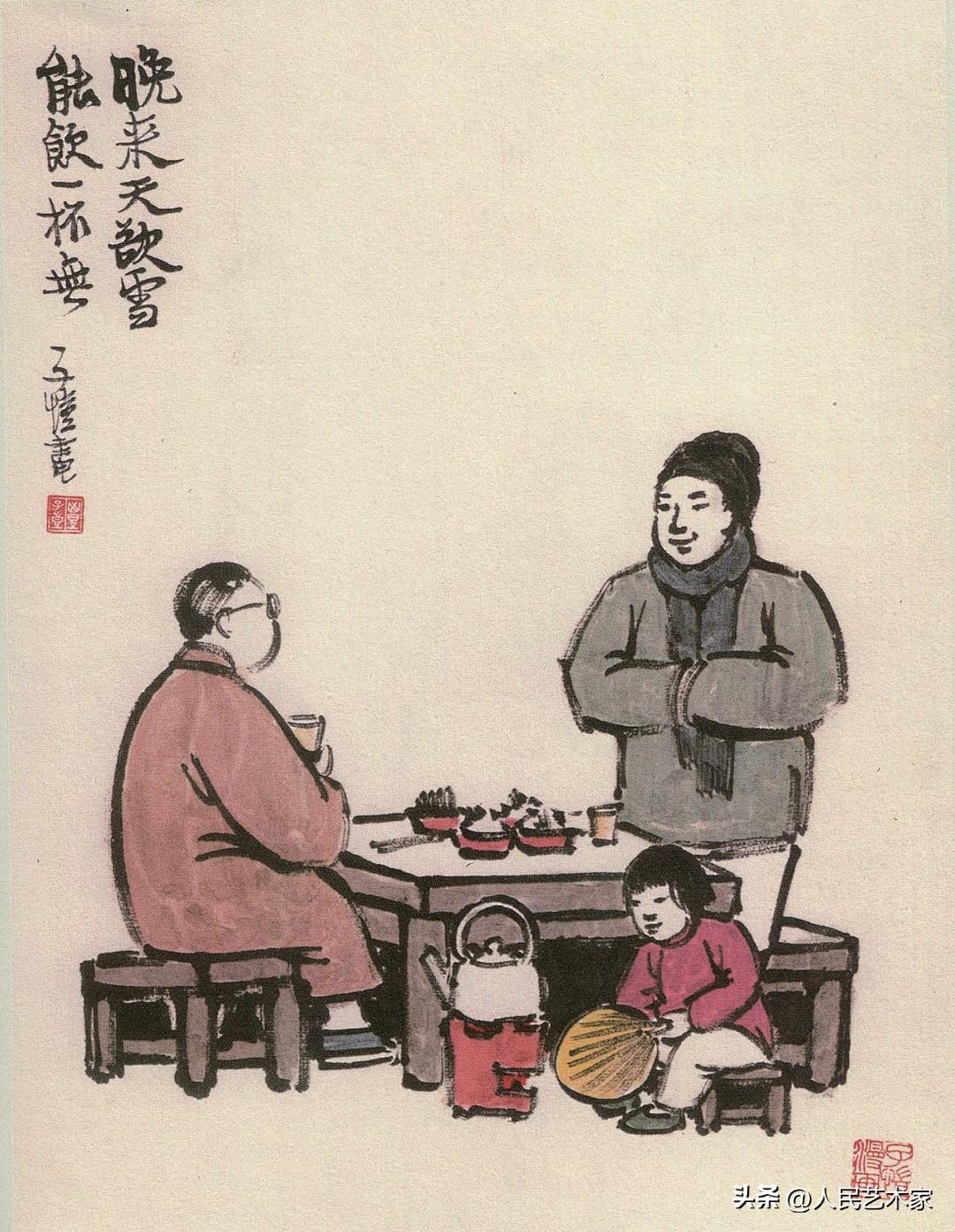 丰子恺简介代表作品（他是公认的“中国漫画之父”，）